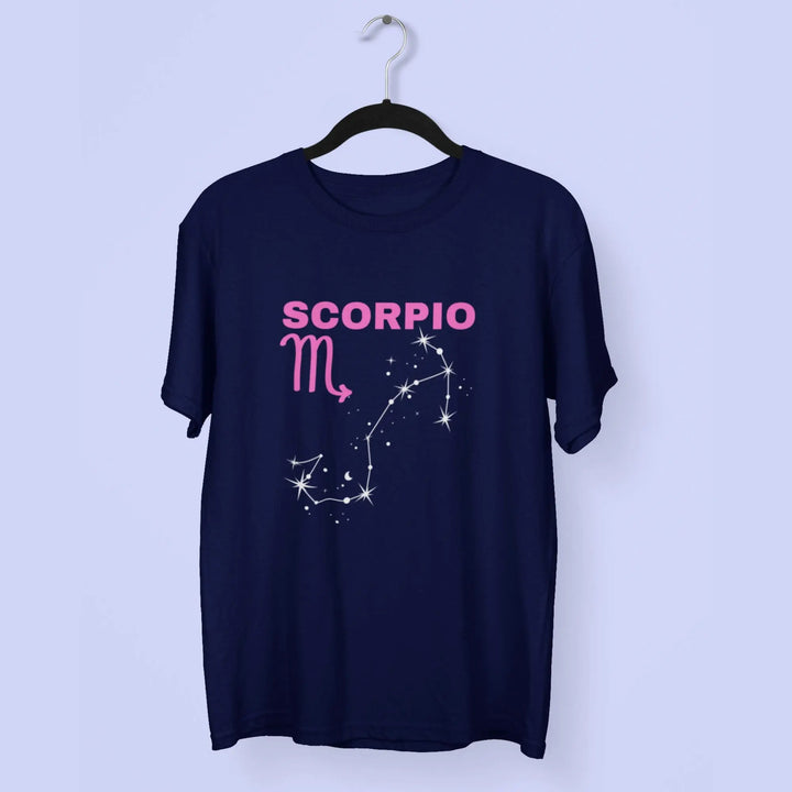 Scorpio Round Neck Half Sleeve Classic T-Shirt fashionfront