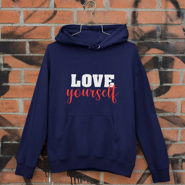 Love Yourself Unisex Hooded SweatShirt fashionfront