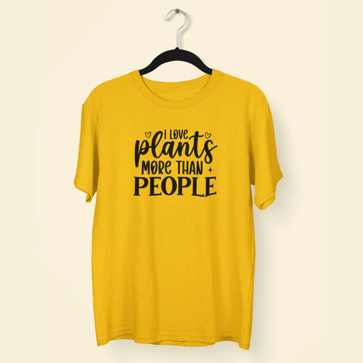 I Love Plants More Then People Unisex T-Shirt fashionfront