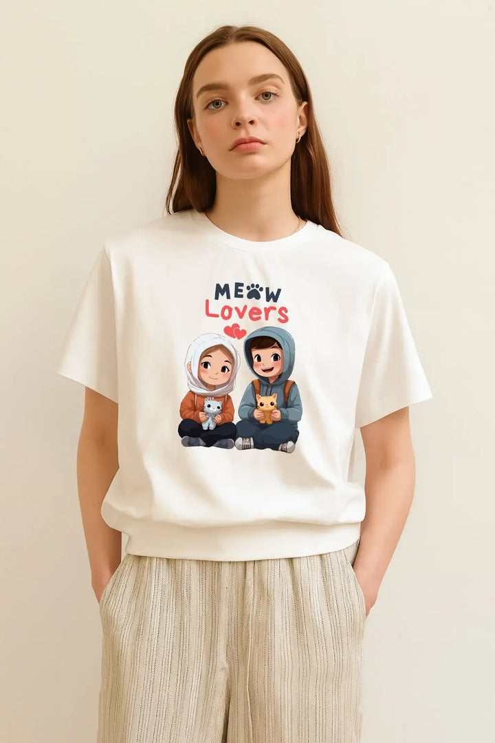 Meow Lovers Unisex T-Shirt fashionfront