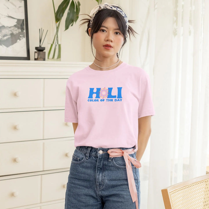 Holi Color Of The Day Unisex T-Shirt fashionfront