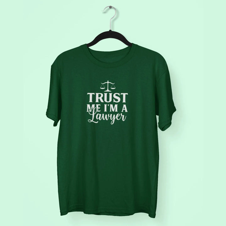 Trust Me I,m a Lawyer Classic Crew T-Shirt fashionfront