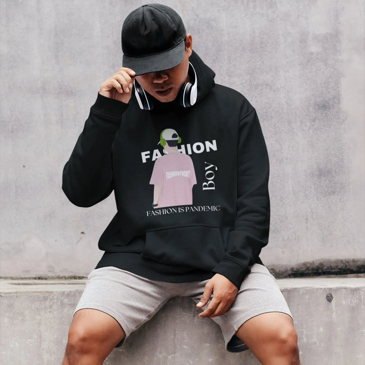 Fashion Boy Unisex Hooded SweatShirt fashionfront