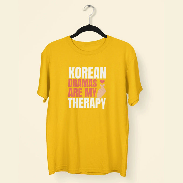 Korean Dramas Are my Therapy Unisex T-Shirt fashionfront