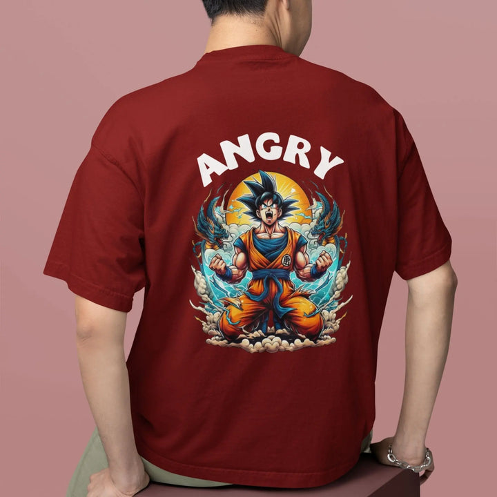 Angry Oversize Classic T-Shirt fashionfront