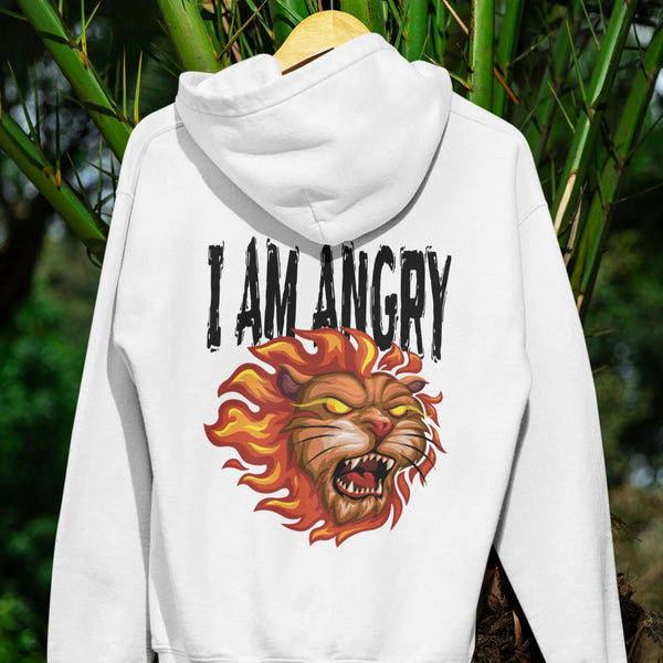 I Am Angry Unisex Hooded SweatShirt fashionfront