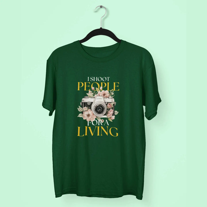 I Shoot People For a Living Unisex T-Shirt fashionfront