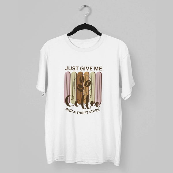 Just Give Me  Coffee Classic T-shirt fashionfront