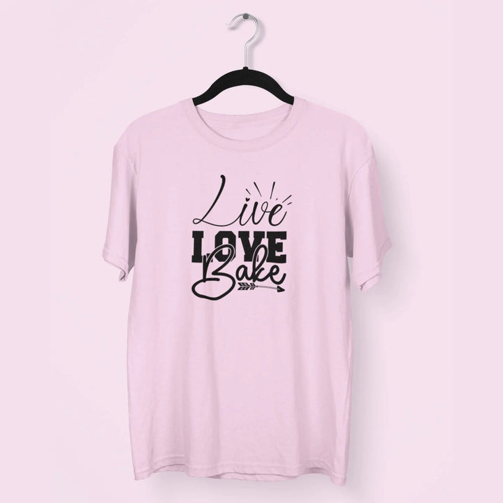 Live Love Bake Unisex T-Shirt fashionfront