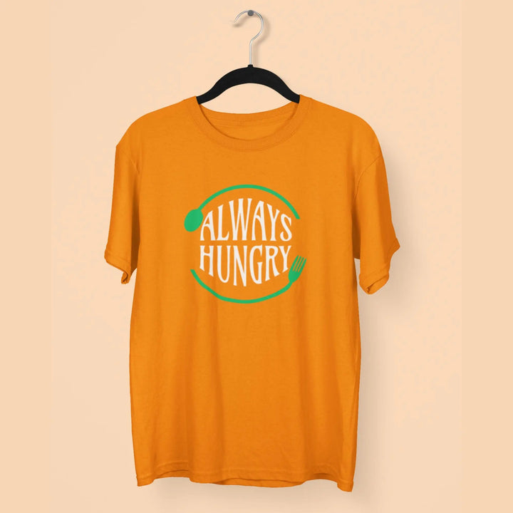 Always Hungry Round Neck Half Sleeve Classic T-Shirt fashionfront