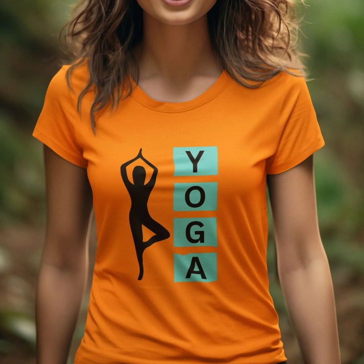 Yoga Round Neck Half Sleeve Classic T-Shirt fashionfront