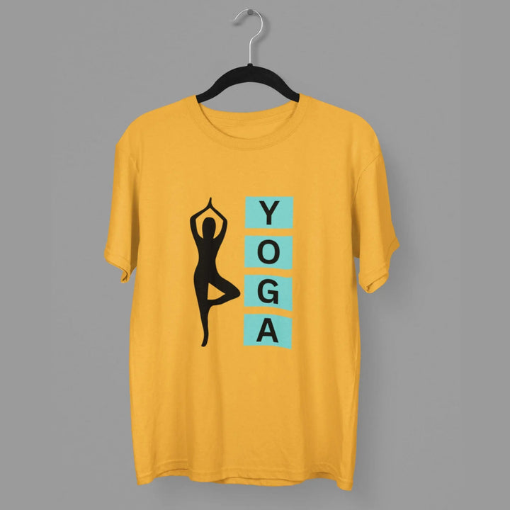 Yoga Round Neck Half Sleeve Classic T-Shirt fashionfront