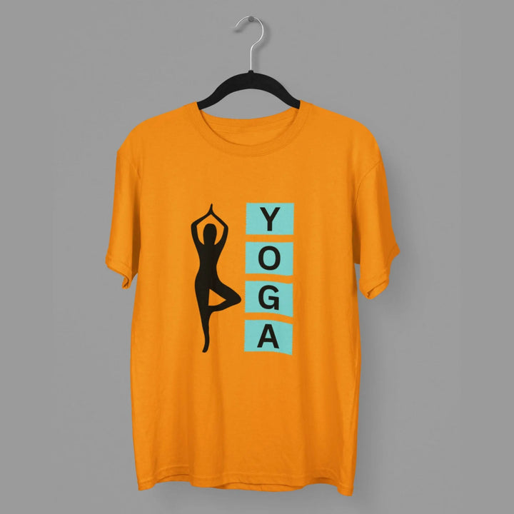 Yoga Round Neck Half Sleeve Classic T-Shirt fashionfront