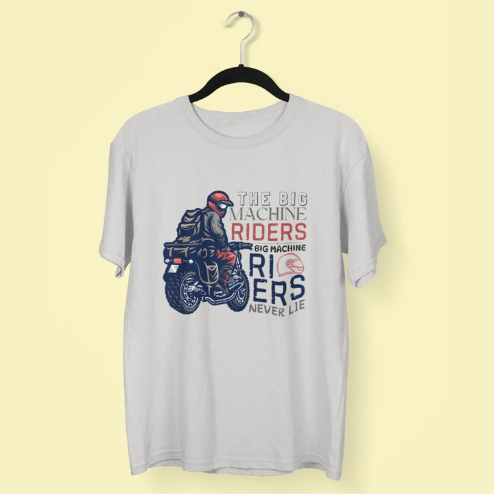 The Big Machine Riders Big Machine Riders Never Lie Oversized T Shirt fashionfront