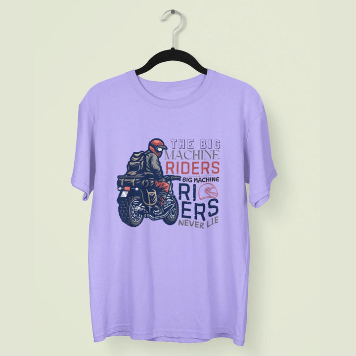 The Big Machine Riders Big Machine Riders Never Lie Oversized T Shirt fashionfront