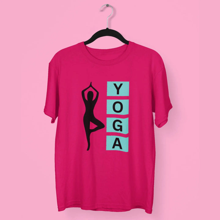 Yoga Round Neck Half Sleeve Classic T-Shirt fashionfront