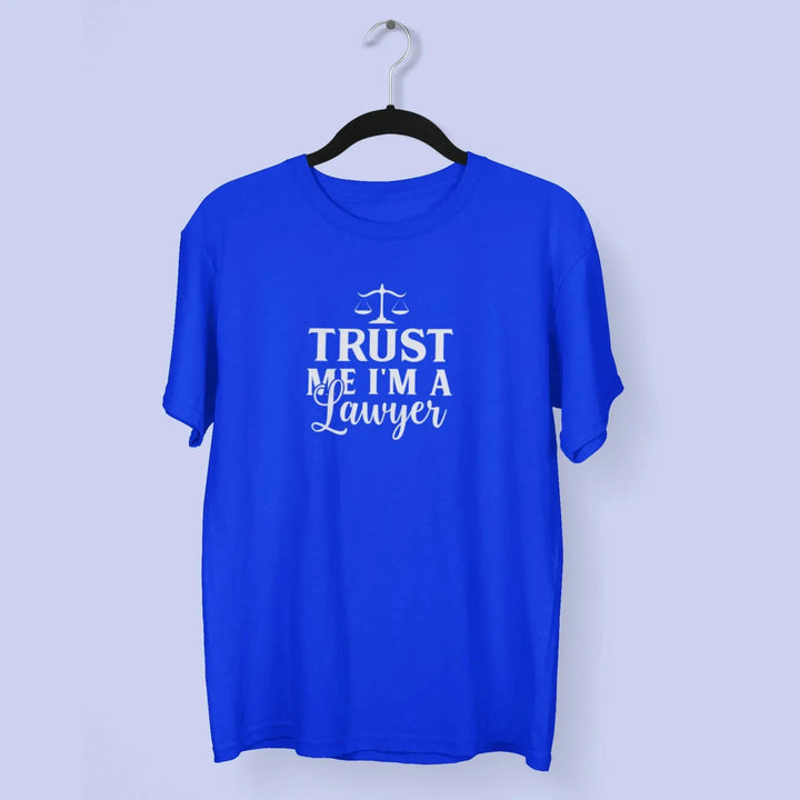 Trust Me I,m a Lawyer Classic Crew T-Shirt fashionfront