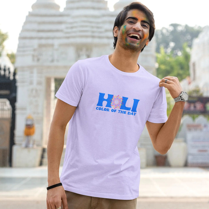 Holi Color Of The Day Unisex T-Shirt fashionfront
