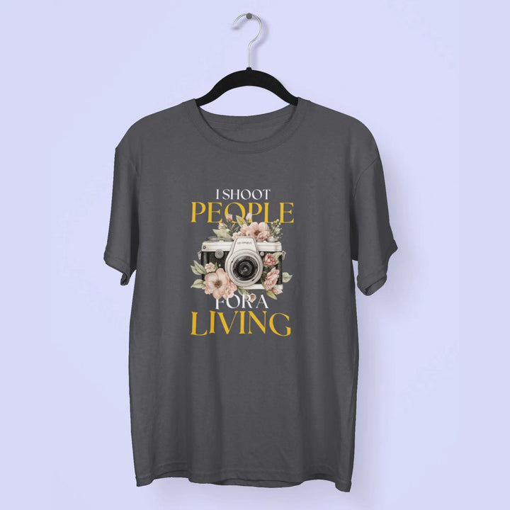 I Shoot People For a Living Unisex T-Shirt fashionfront