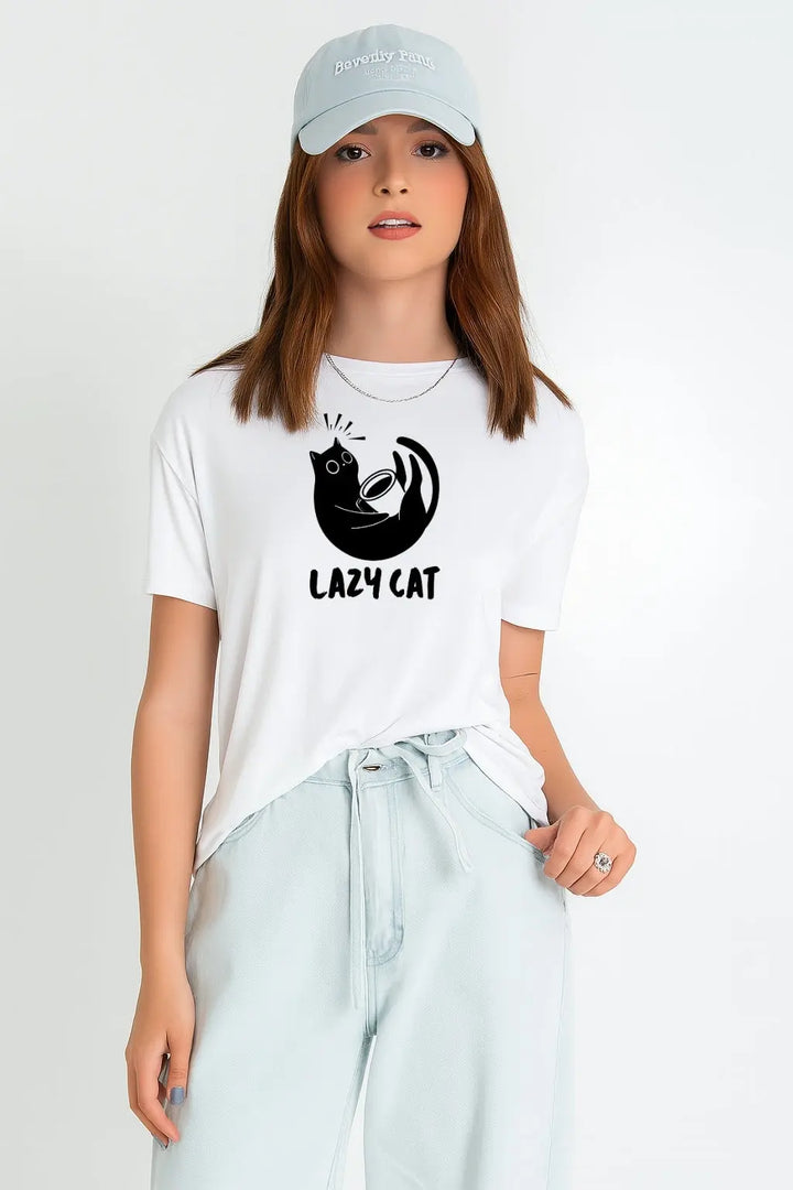 Lazy Cat Unisex T-Shirt fashionfront