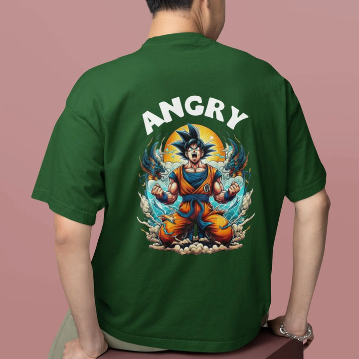 Angry Oversize Classic T-Shirt fashionfront