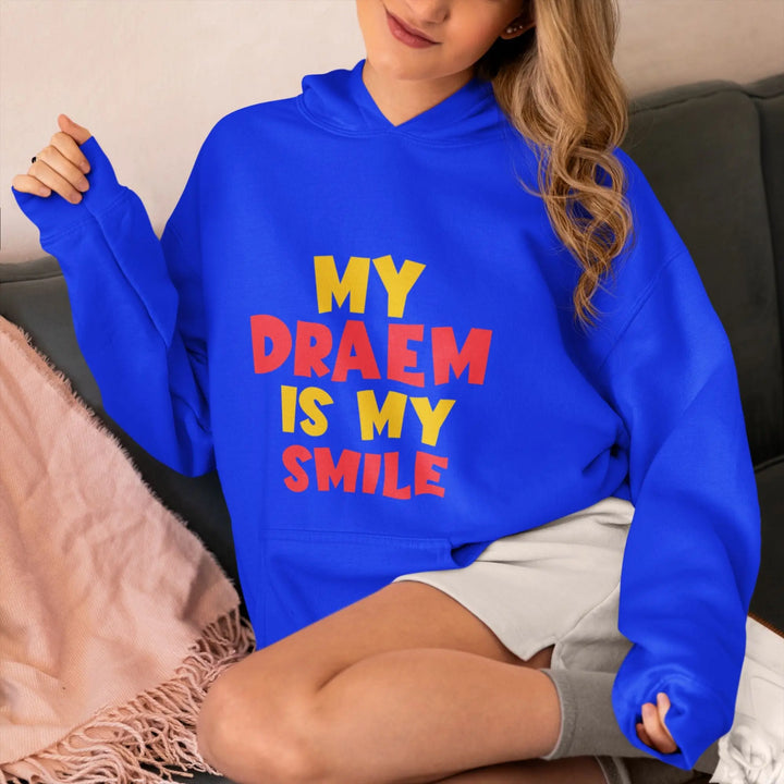 My Draem is My Smile Unisex Hooded SweatShirt fashionfront