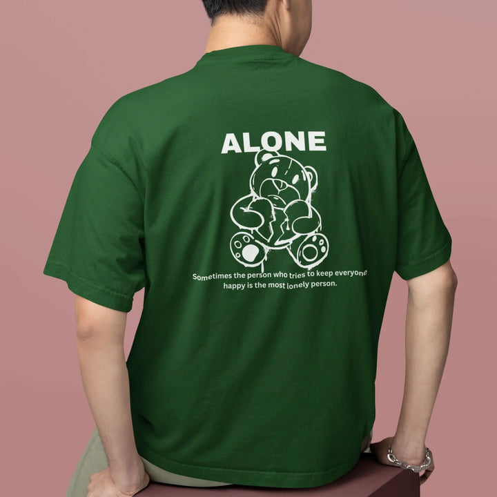 Alone Oversize Classic T-Shirt fashionfront