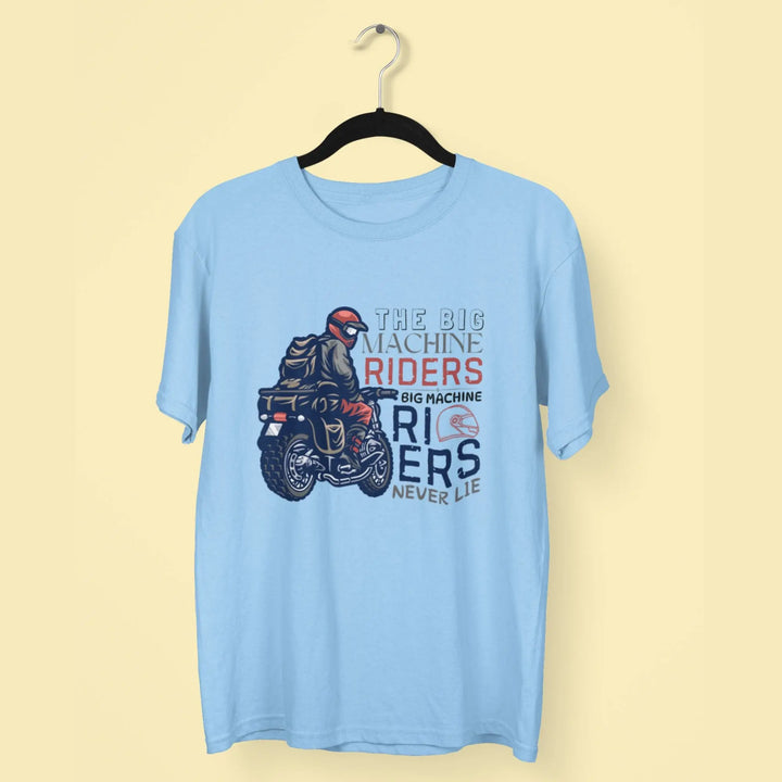 The Big Machine Riders Big Machine Riders Never Lie Oversized T Shirt fashionfront