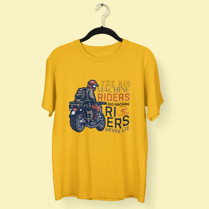 The Big Machine Riders Big Machine Riders Never Lie Oversized T Shirt fashionfront