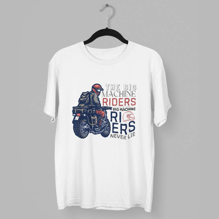 The Big Machine Riders Big Machine Riders Never Lie Oversized T Shirt fashionfront