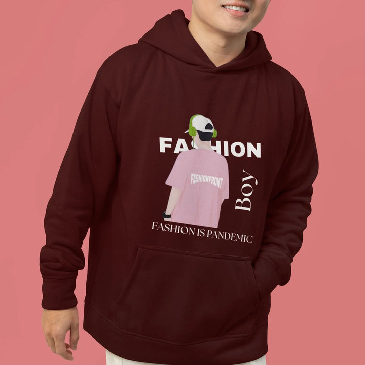 Fashion Boy Unisex Hooded SweatShirt fashionfront