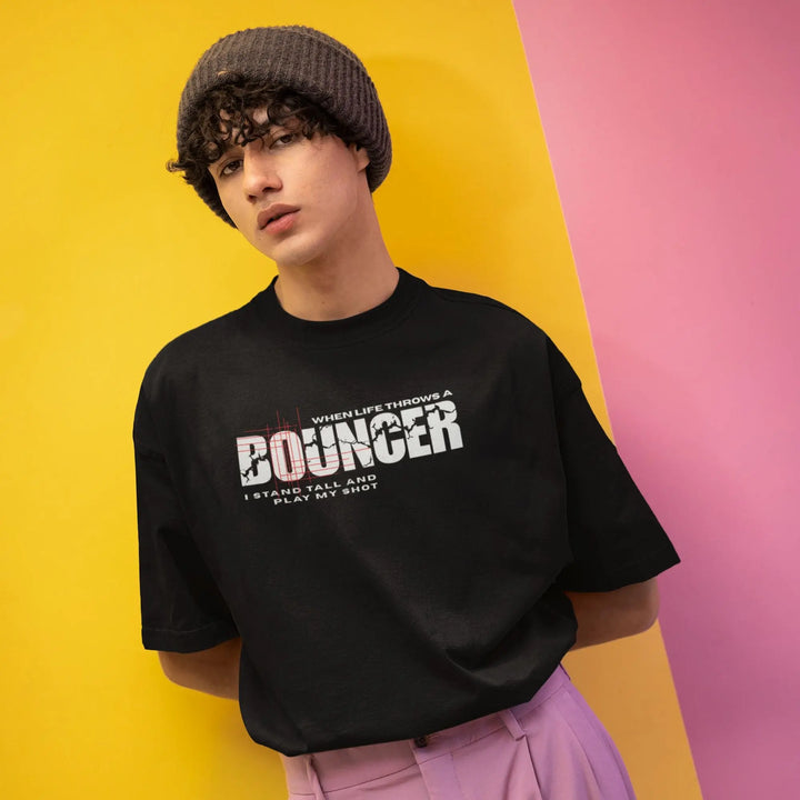 When Life Throws a Bouncer, I Stand Tall And Play My Shot T-Shirt fashionfront