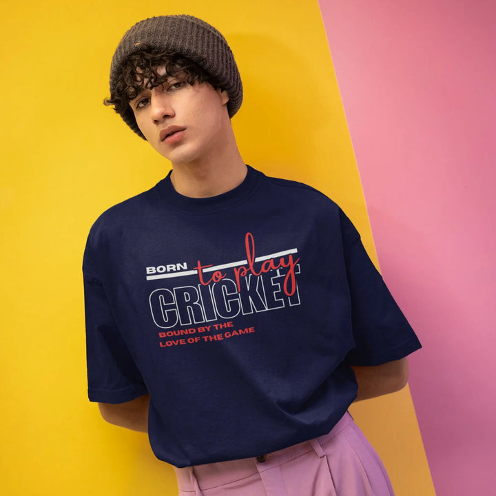 Born To Play Cricket, Bound By The Love Of The Game T-Shirt fashionfront