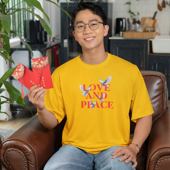 Love And Peace Unisex T-Shirt fashionfront