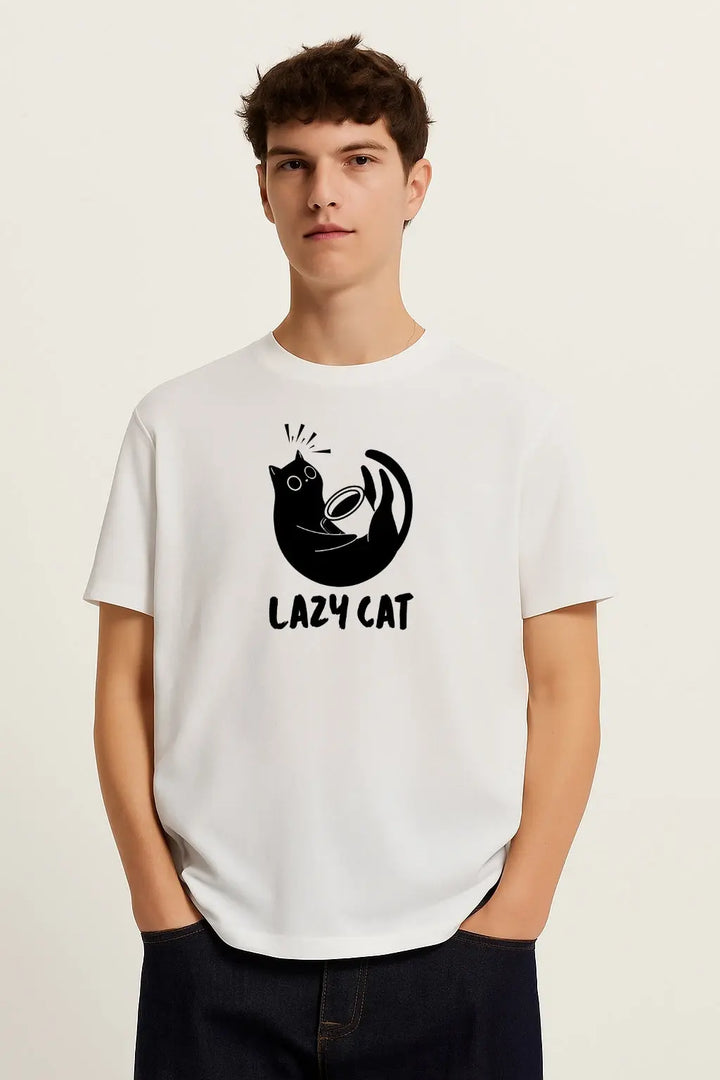 Lazy Cat Unisex T-Shirt fashionfront