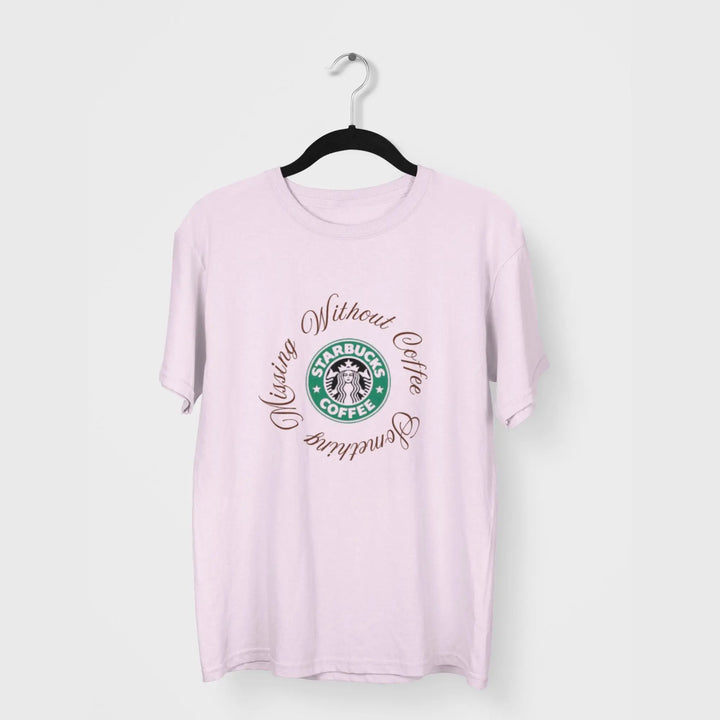 Without coffee something missing classic t-shirt fashionfront