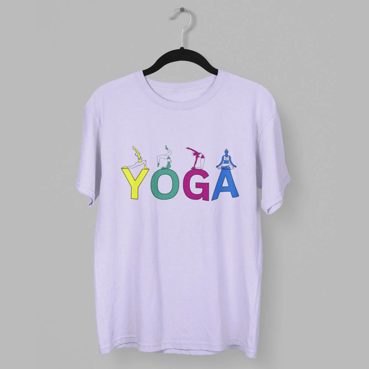 Yoga Round Neck Half Sleeve Classic T-Shirt fashionfront