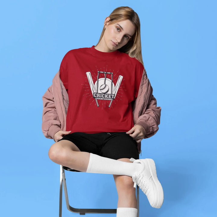 Cricket Championship T-Shirt fashionfront
