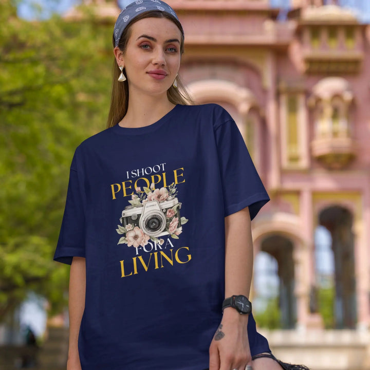 I Shoot People For a Living Unisex T-Shirt fashionfront