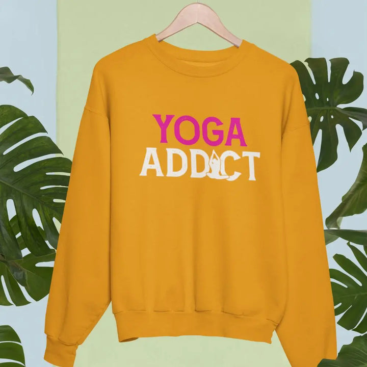 Yoga Addict Unisex Sweatshirt fashionfront