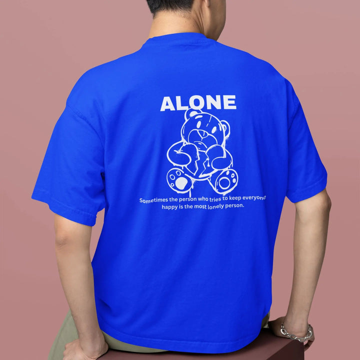 Alone Oversize Classic T-Shirt fashionfront