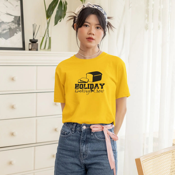 Holiday Baking Crew Unisex T-Shirt fashionfront