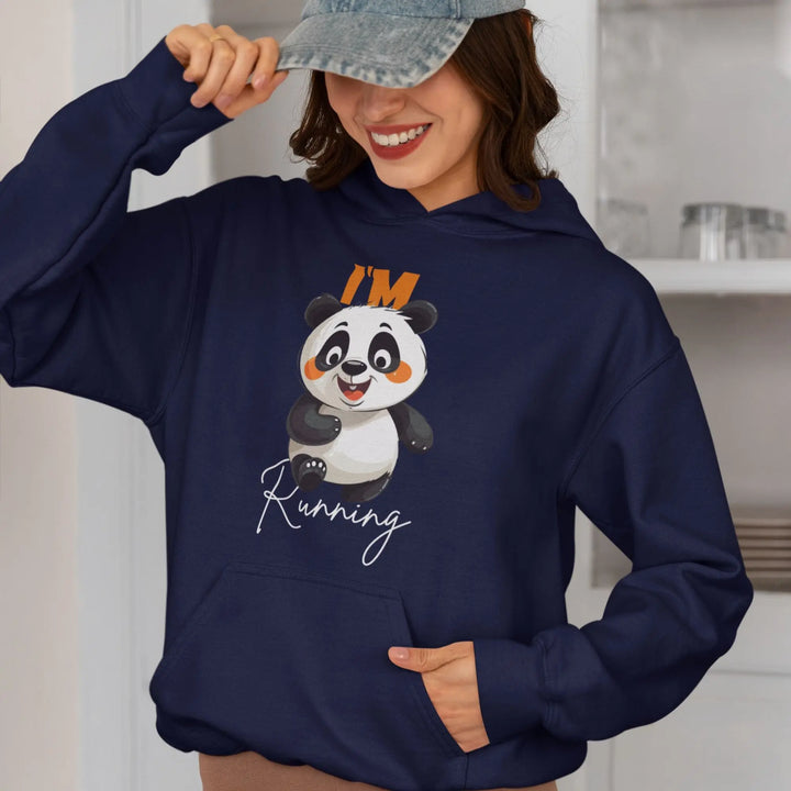 I'm Running Unisex Hooded SweatShirt fashionfront