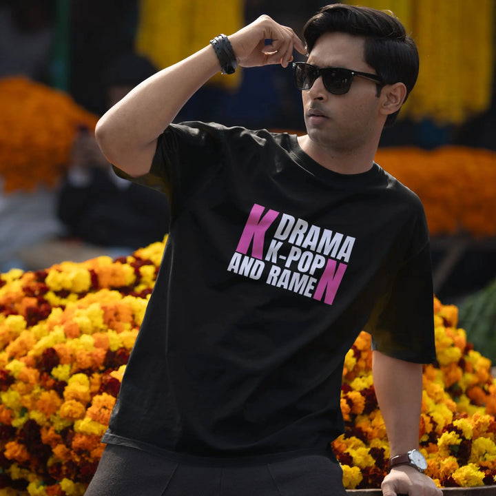 K-Drama K-Pop And Ramen Unisex T-Shirt fashionfront