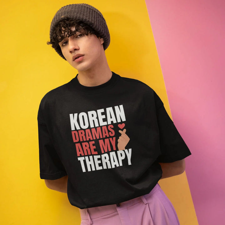 Korean Dramas Are my Therapy Unisex T-Shirt fashionfront