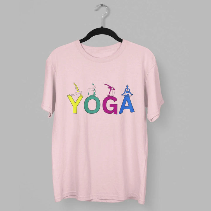 Yoga Round Neck Half Sleeve Classic T-Shirt fashionfront