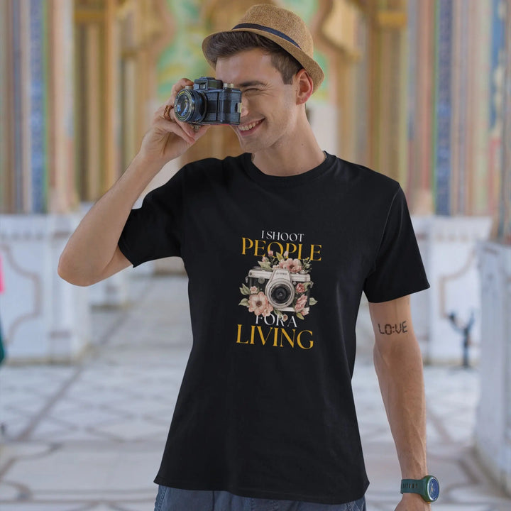 I Shoot People For a Living Unisex T-Shirt fashionfront