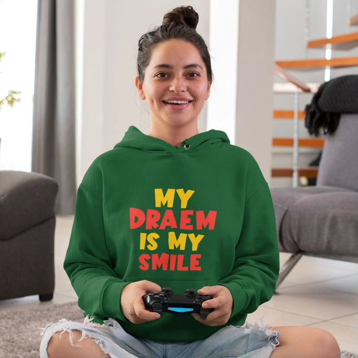 My Draem is My Smile Unisex Hooded SweatShirt fashionfront