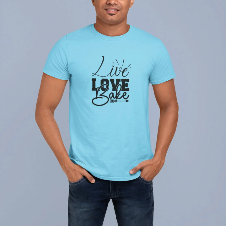 Live Love Bake Unisex T-Shirt fashionfront