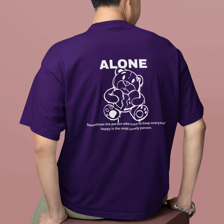 Alone Oversize Classic T-Shirt fashionfront